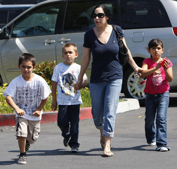 INF Photo Nadya Suleman and her kids will be featured in a reality TV show