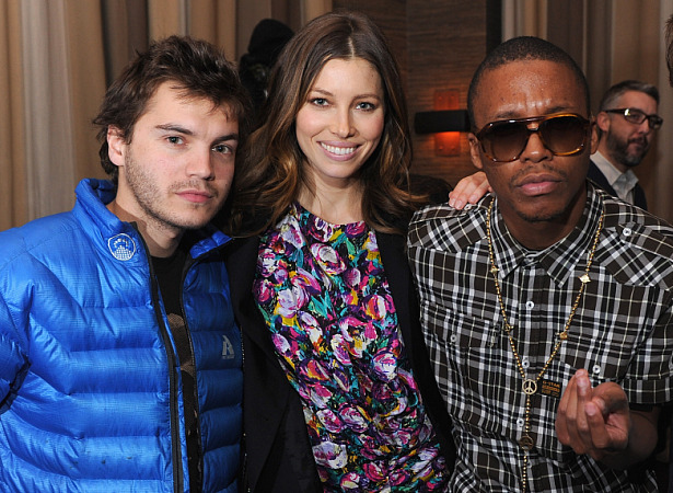 Emile Hirsch, Jessica Biel, Kenna