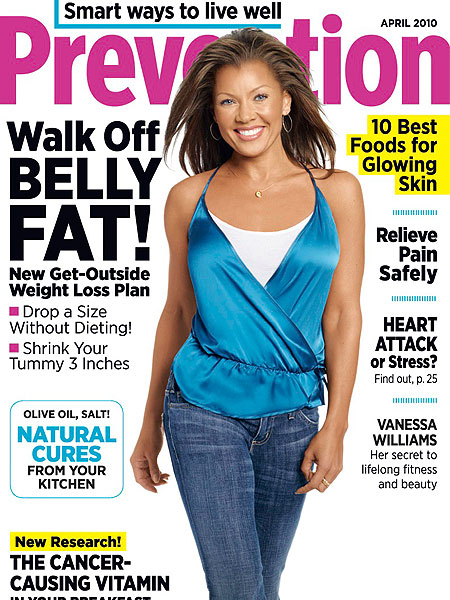 Prevention Magazine Vanessa Williams