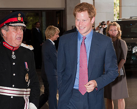 Prince Harry Makes First Public Appearance Since Nude Photo Scandal