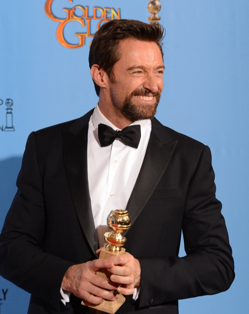 Video! Hugh Jackman's Golden Globes Victory Dance
