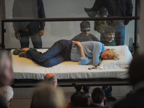 Actress Sleeps in Box: Tilda Swinton Brings 'The Maybe' Art