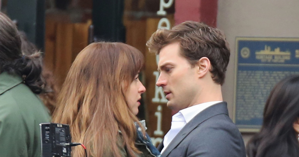 Dakota Johnson Fifty Shades Of Grey Extras ‘Fifty Shades of Grey’ Sex Scenes: Is Dakota Johnson’s BF Jealous
