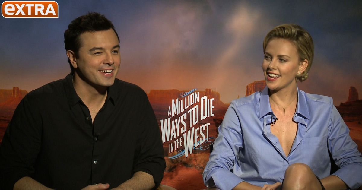 Seth MacFarlane and Charlize Theron on �A Million Ways to