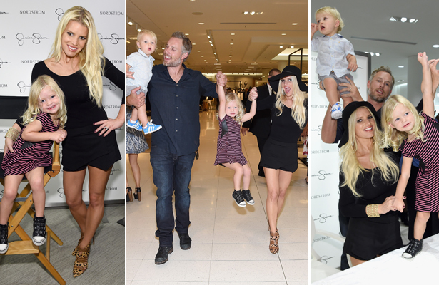 Pics! Jessica Simpson's Adorable Kids Steal the Spotlight at Fashion Show