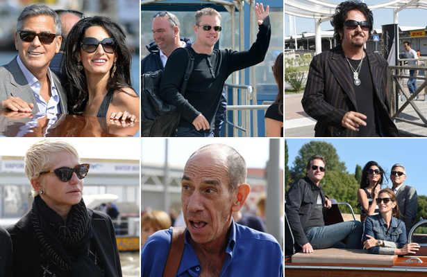 Wedding Countdown! George Clooney's Famous Friends Hit Venice