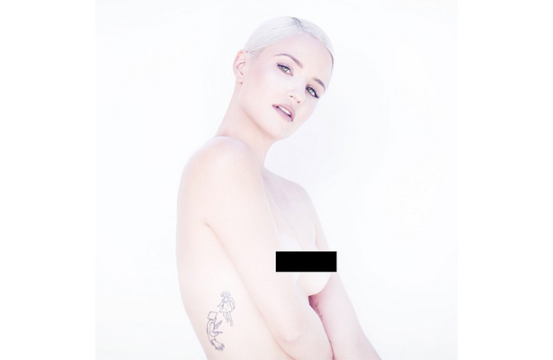 'Glee' Star Dianna Agron Tweets Sexy Topless Pic