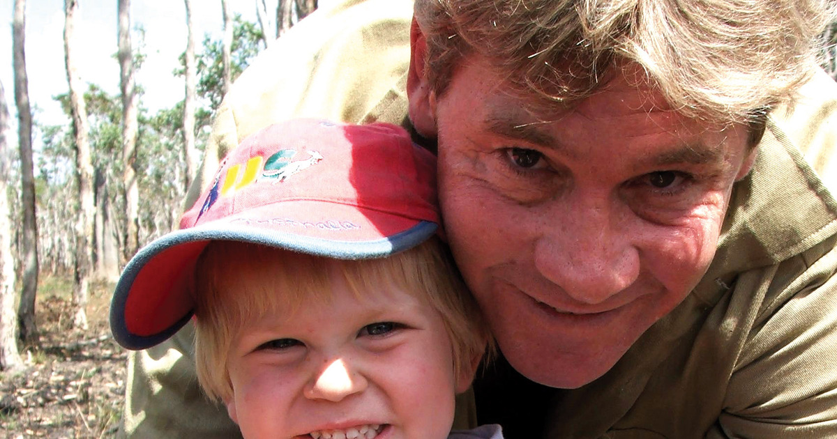 Steve Irwin's Son Bob Looks Just Like Him... See the Pic!
