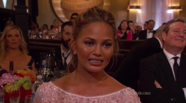 Chrissy Teigen Spoofs Her Own 'Cry Face'!