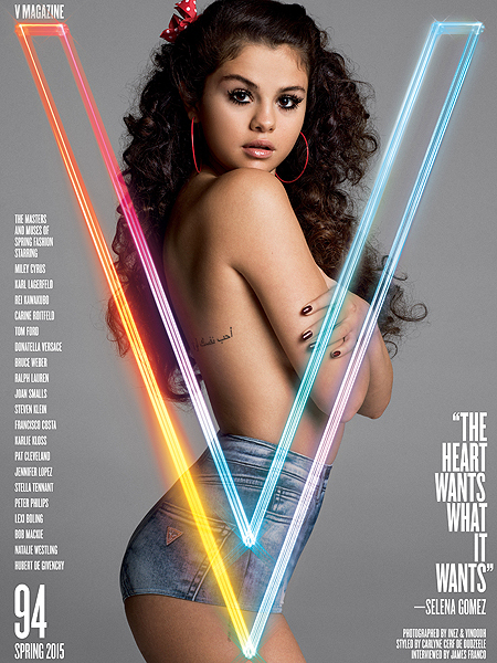 Selena Gomez Goes Topless, Describes ‘First Love’ for V Magazine