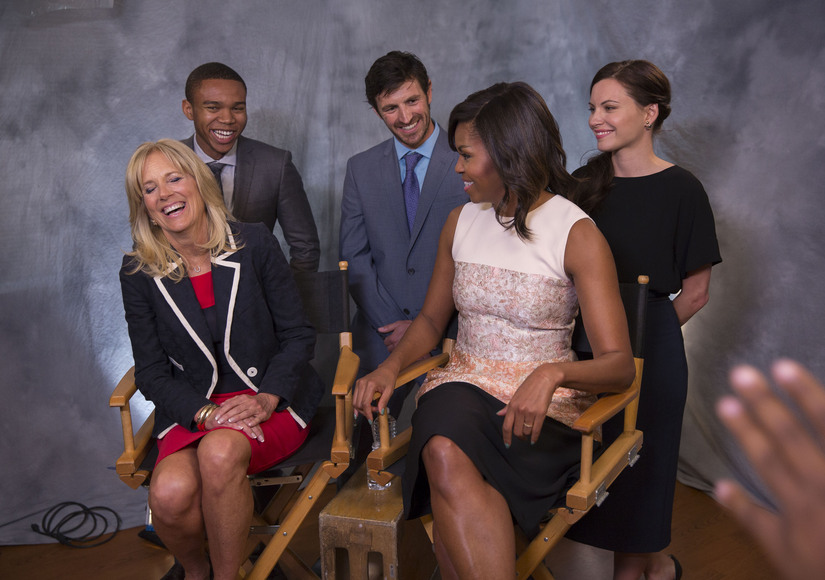 Michelle Obama, Jill Biden Join Forces with NBC’s ‘The Night Shift’ to Promote Vets Health Initiatives