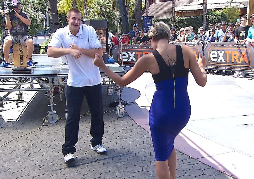 Rob Gronkowski Dances Like No One Is Watching!