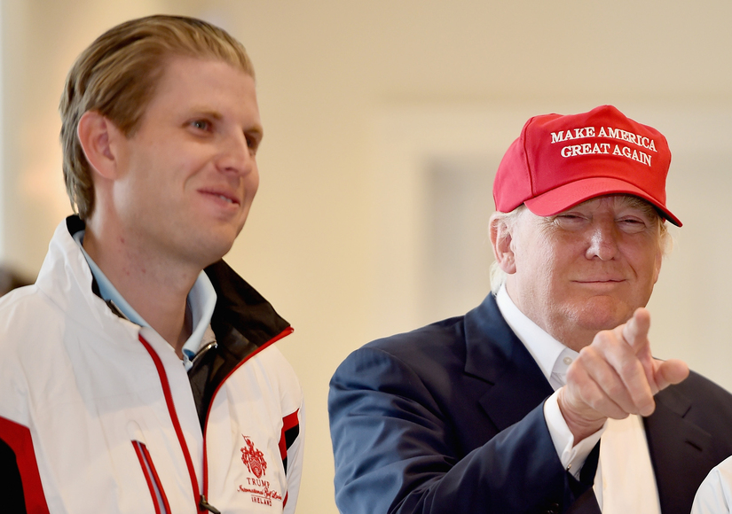 Eric Trump Says His Dad Can Take Jabs and Jokes with No Problem