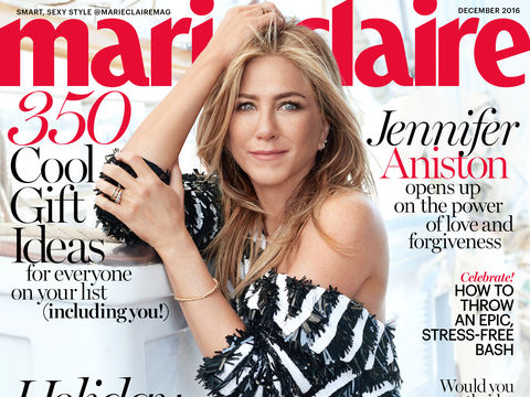 Jennifer Aniston Opens Up About Justin Theroux in Marie Claire
