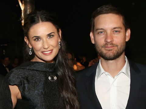 Is Demi Moore Rekindling a Romance with Tobey Maguire?