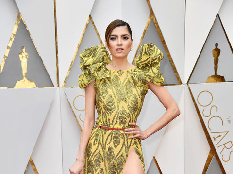 Blanca Blanco Suffers Major Wardrobe Malfunction at Oscars