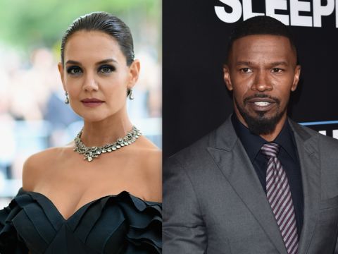 Katie Holmes & Jamie Foxx Visit Paris... with Tom Cruise Filming Nearby