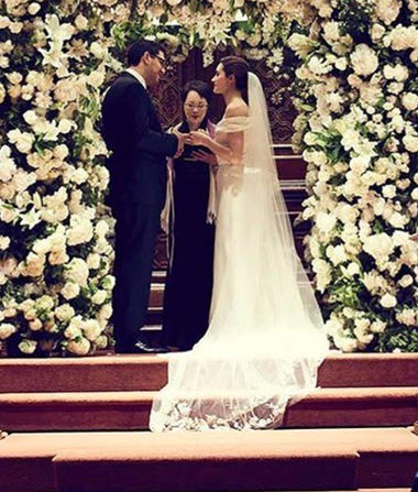 Emmy Rossum & 'Mr. Robot' Creator Sam Esmail Wed