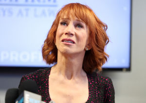 Kathy Griffin Hits Back at Melania Trump, Tears Up Over Anderson Cooper