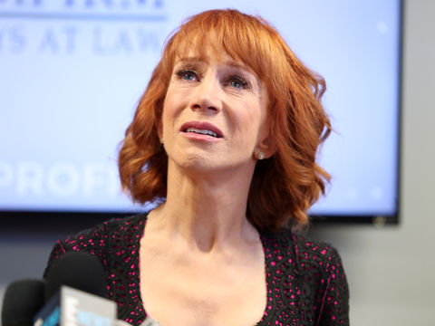 Kathy Griffin Hits Back at Melania Trump, Tears Up Over Anderson Cooper