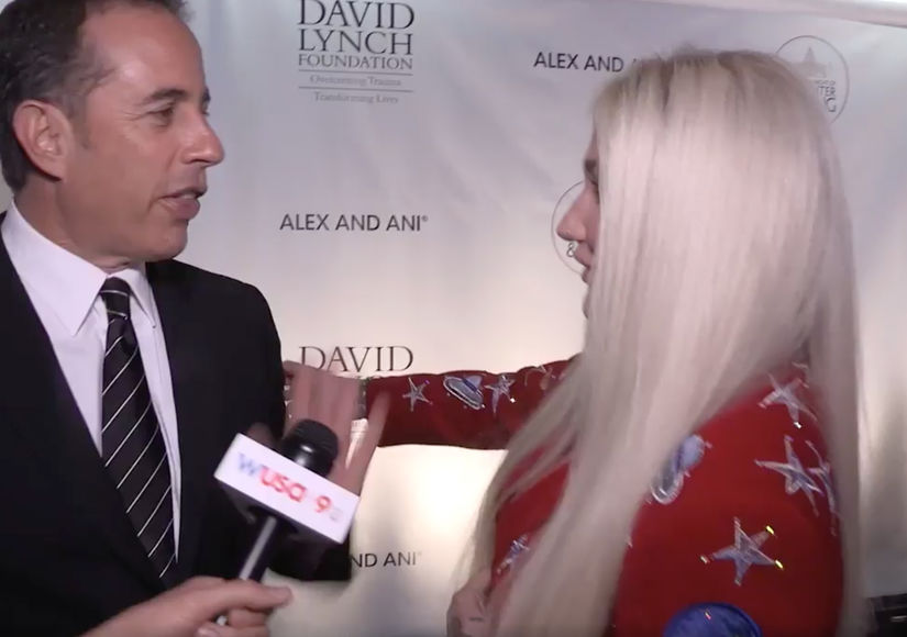 Kesha Was 'Hug Traumatized' After Jerry Seinfeld Shutdown (Audio)