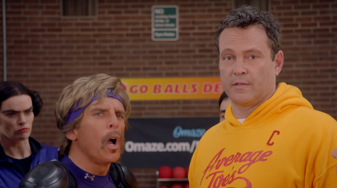 Watch Ben Stiller & Vince Vaughn’s Epic ‘Dodgeball’ Reunion!