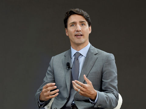 The Internet Is Freaking Out Over Prime Minister Justin Trudeau's Socks