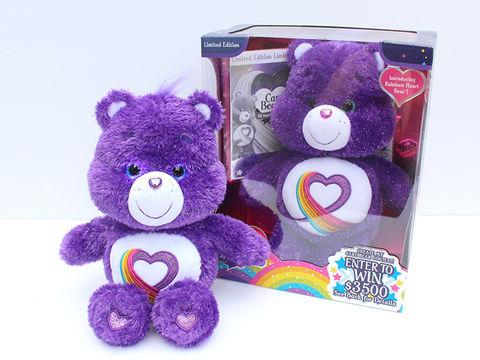 Win It! A Collectible Rainbow Heart Care Bear