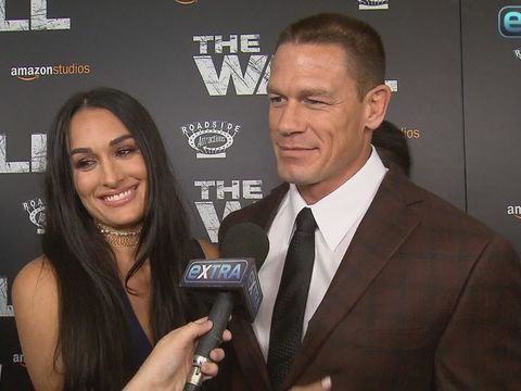 John Cena & Nikki Bella on His Public Proposal, Plus: Their Nude