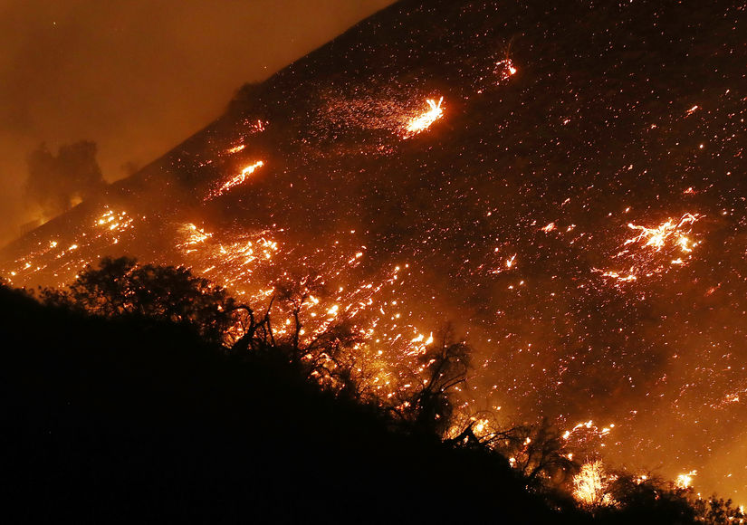 Celebrities React to Los Angeles Wildfires