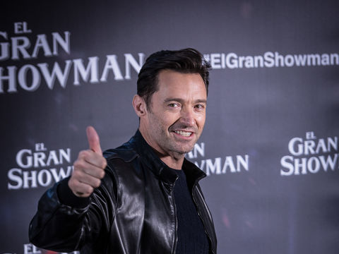'Greatest Showman' Hugh Jackman Celebrates Golden Globe Nomination