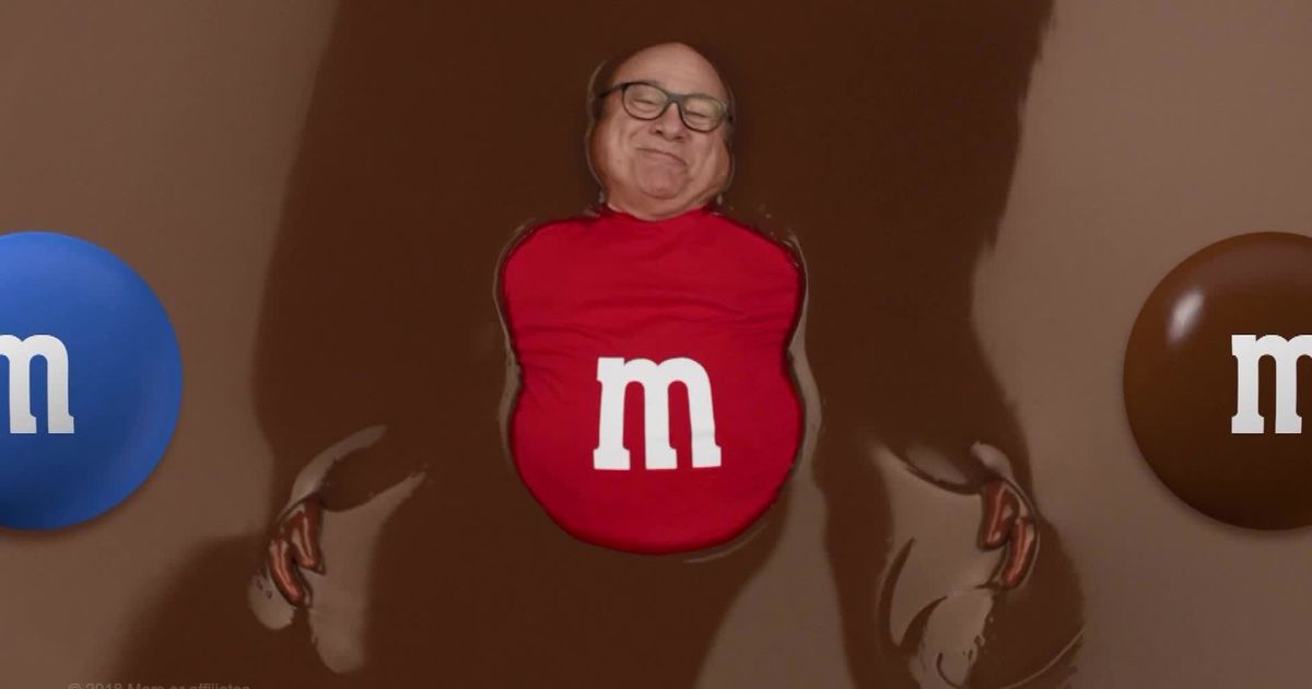 Danny DeVito Stars as Red M&M in New Super Bowl Commercial