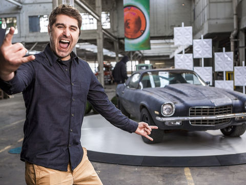 'Mythbusters' Camaro That Ran on Moonshine to Be on 'Sticker Shock'!