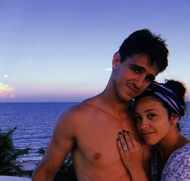 report gina rodriguez is engaged see her diamond ring - gina rodriguez instagram followers