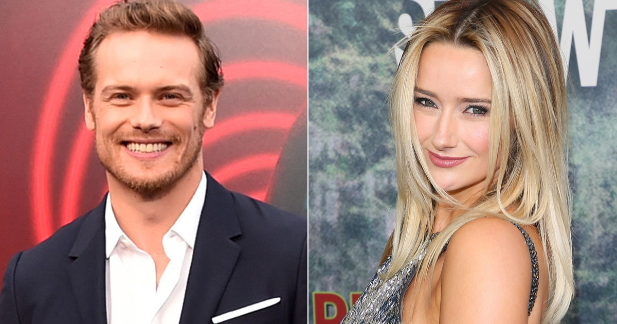 Outlander Actor Sam Heughan And Twin Peaks Actress Amy Shiels Spark Outlander Actor Sam Heughan And Twin Peaks Actress Amy Shiels Spark