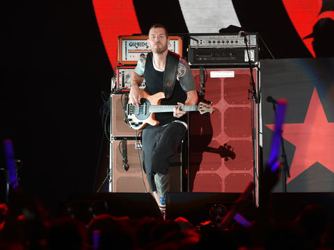 Rocker Tim Commerford & Aleece Dimas Split