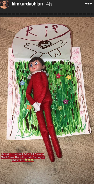 kim-k-elf-on-shelf