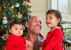 How Dwayne Johnson&rsquo;s Daughters Keep Him on His Toes