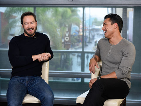 'Saved by the Bell' Reunion! Mario Lopez Catches Up with Mark-Paul Gosselaar
