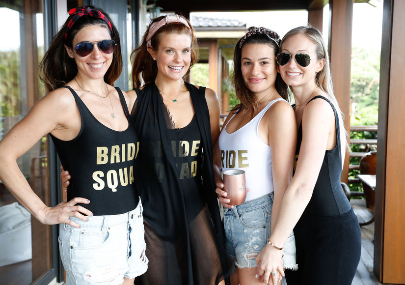 Pics! Lea Michele’s Bachelorette Party in Paradise with Famous Bride