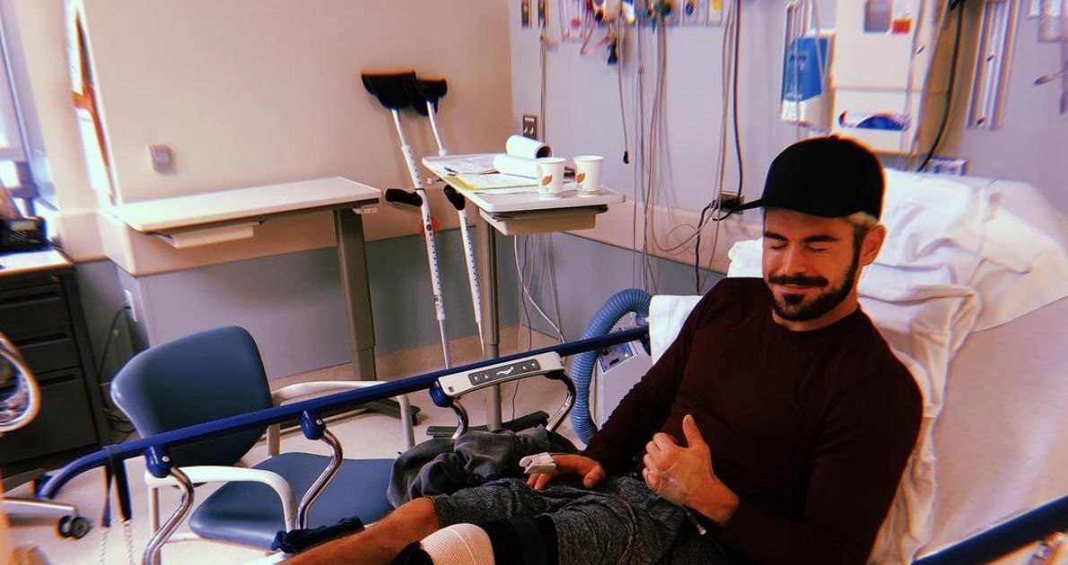 zac efron undergoes surgery - zac efron instagram followers
