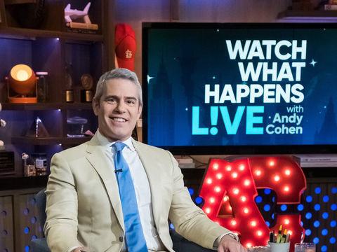 Andy Cohen Celebrates 10 Years of 'WWHL' and Dishes on 'Housewives' and Baby Ben