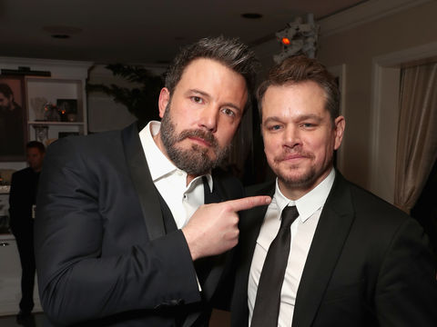 Wow! Ben Affleck Debuts New Look in Charity Video with Matt Damon