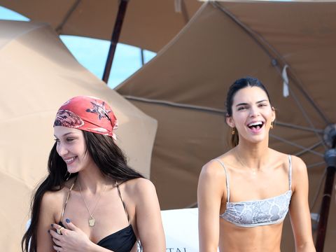 Bikini Party! Kendall Jenner & Bella Hadid Flaunt It in Miami