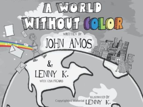 Win It! A Signed Copy of John Amos' Children's Book 'A World Without Color'