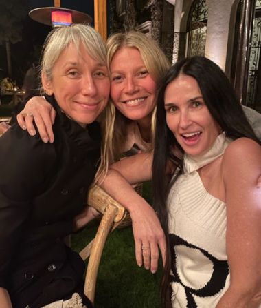 See the Famous Faces at Gwyneth Paltrow's No-Makeup Party