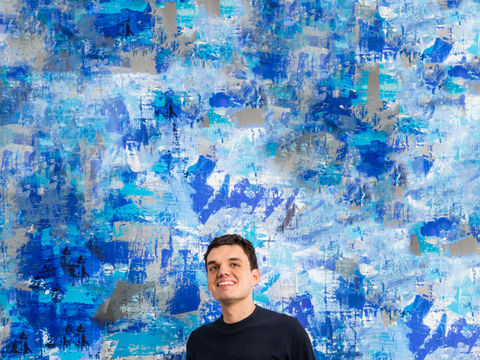 Nicholas Kontaxis' Bright & Bold Art Is as Moving as His Story