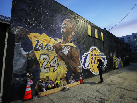 Kobe Bryant Murals Saved from Damage Amid Los Angeles Protests