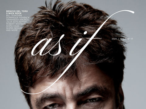 Benicio del Toro Models Mick Rock's Bowie Shoes
