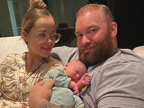 'Game of Thrones' Star Hafþór Júlíus Björnsson & Wife Kelsey Henson Welcome Baby Boy